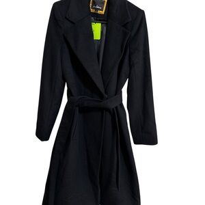 Sam Edelman Black Trench Coat